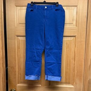 Maurices Blue Ankle & Cropped Jeans
